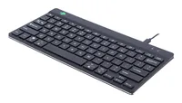 R-Go Tastatur Compact Break US-Layout verkabelt schwarz