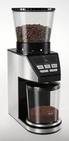 Melitta Kaffeemühle Calibra Schwarz - Detailfarbe: Schwarz - Ausstattung: Display - Entnehmbarer Bohnenbehälter - Mahlwerk: Kegelmahlwerk - Fassungsvermögen: 375 g