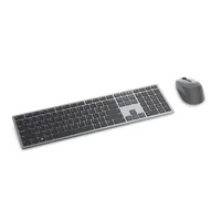 Dell Tastatur-Maus-Set KM7321W Multi-Device Wireless US-Layout - Maus Features: Umschaltbare DPI-Auflösung - Easy Switch - Scrollrad - Tastatur Typ: Standard - Business - Tastaturlayout: QWERTY (US-INT) - Tastatur Features: Hotkeys - Ziffernblock - Einste
