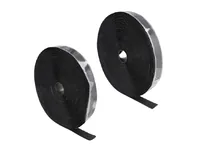 Delock Klettband 15m x 25mm Strapazierfähig Schwarz - Breite: 25 mm - Länge: 15 m - Ausstattung Kabelmanagement: Selbstklebend - Produkttyp: Klettband - Verpackungseinheit: 1 Stück - Material: Nylon - Polyester