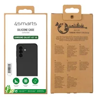 4smarts Back Cover Silicone Case Cupertino für Samsung Galaxy A37 5G - Farbe: Schwarz - Fallsicher: Keine Angaben - Kompatible Hersteller: Samsung - Detailfarbe: Schwarz - Mobiltelefon Kompatibilität: Galaxy A36 5G - Material: Silikon