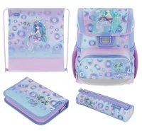 Herlitz Loop Plus Mystic Mermaid school bag set Boy/Girl Polyester Blue, Green, Pink