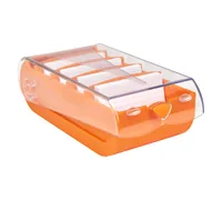 BIELLA Karteikartenbox Bunny A8 20885135U orange 10x6.2x19.5cm