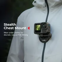 Smallrig Quick Release Nackenstütze für Action-Kameras - Detailfarbe: Schwarz