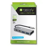 Techly Hub USB 3.2 2xUSB-A2x USB C