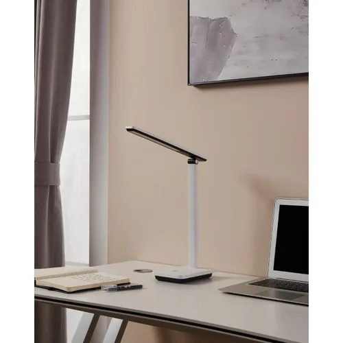 EGLO Leuchten Tischleuchte INIESTA Weiss LED 3.6W 3000-6500K - Betriebsart: Netzbetrieb - Lampensockel: LED fest verbaut - Farbtemperatur Kelvin: 3000 bis 6500 K - Gesamtleistung: 3.6 W - Dimmbar: dimmbar - Zusätzliche Ausstattung: Dimmer