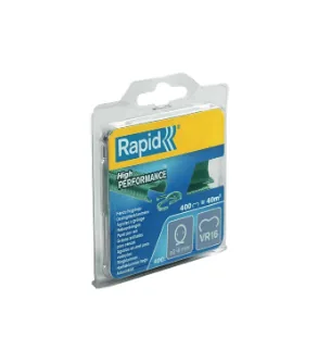 Rapid Ringklammern VR16 400 Stück, Grün - Zubehörtyp: Ringklammern - Verpackungseinheit: 400 Stück