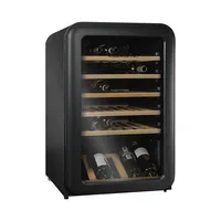 Kibernetik Weinkühlschrank WKH49S Rechts, Schwarz - Beleuchtung: Ja - Energieeffizienzklasse: F - Bauart: Freistehend - Einbaunormen: Keine - Einbaumodell: Nein - Tiefe: 54 cm