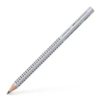 FABER-CASTELL Bleistift Jumbo Grip HB 111920 silber