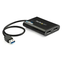 USB TO DUAL DP ADAPTER 4K 60HZ .