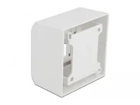 DeLOCK Surface-mounted Housing for Easy 45 Modules 82 x 82 mm, white