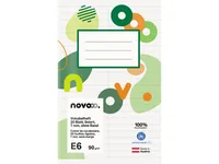 NOVOOO Vokabelheft E6 729770 7mm liniert ohne Rand 90g