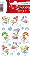 HERMA Stickers snowmen