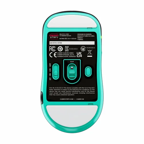 Cherry Gaming-Maus XTRFY M68 Schwarz - Maus Features: Programmierbare DPI-Einstellung - Umschaltbare DPI-Auflösung - Seitliche Zusatztasten - Scrollrad - Bedienungsseite: Rechtshänder - Detailfarbe: Weiss - Schwarz - Gewicht: 53 g - Verbindungsart: Verkab