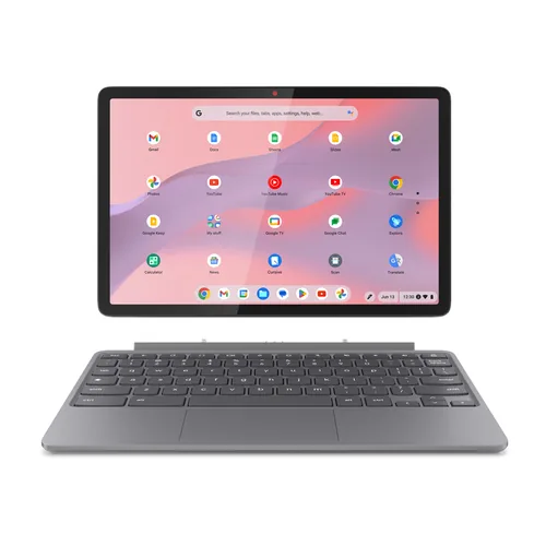 Lenovo Chromebook Duet 11M889 MediaTek Kompanio 838 27.8 cm (10.9") Touchscreen WUXGA 8 GB LPDDR4x-SDRAM 128 GB eMMC Wi-Fi 6 (802.11ax) ChromeOS Grey German