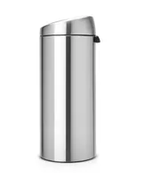 Brabantia Mülleimer Touch Bin New, Stahl matt, 30 L