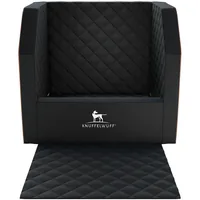 Knuffelwuff Autositz Cargo Vordersitz, 45 x 45 x 30 cm - Breite: 45 cm - Höhe: 30 cm - Tiefe: 45 cm - Detailfarbe: Schwarz - Produkttyp: Autositz - Tierart: Hund