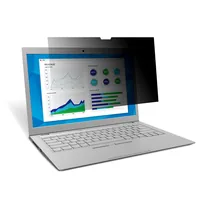 3M Bildschirmfolie Privacy Filter 14  / 16:9 - Bildschirmdiagonale: 14  - Folien Effekt: Blickschutz von 2 Seiten - Touchscreen Funktion - Seitenverhältnis Bildschirm: 16:9