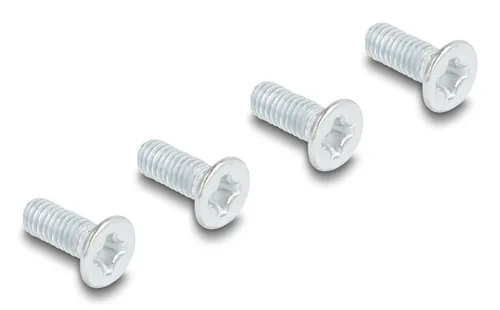 DELOCK Aluminium Montageclip für Hutschiene 60x47,8mm silber