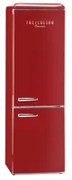Trisa Kühl-Gefrierkombination Frescolino Classic 300 Rot - Energieeffizienzklasse EnEV 2020: E - Bauart: Freistehend - Einbaunormen: Keine - Nutzinhalt Kühlen: 216 l - Gefrierfach Klassifizierung: 4 Sterne - Nutzinhalt Gefrieren: 84 l