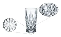 Nachtmann Softdrinkglas Noblesse, 4 Stück - Glas Typ: Trinkglas - Material: Kristallglas - Detailfarbe: Transparent - Höhe: 14.6 cm - Verpackungseinheit: 1 Stück - Volumen: 350 ml
