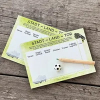 Wunderle Stadt-Land-Tor - Thema: Spiel - Sprache: Deutsch - Produkttyp Geschenke: Spiele - Empfänger Geschenke: Für Männer - Für Frauen - Anlass: Weihnachten - Geburtstag - Freundschaft - Fun