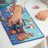 Janod Beschäftigungsspielzeug Magnetistories Tierparty - Altersempfehlung ab: 3 Jahren - Material: Karton - Eigenschaften: Keine Eigenschaft - Zertifikate: Keine Zertifizierung - Detailfarbe: Mehrfarbig - Blau