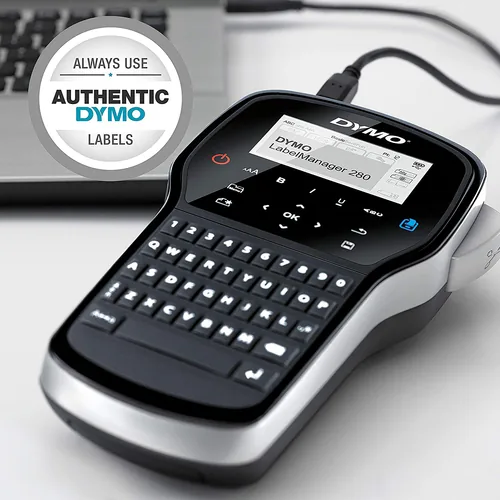 DYMO LabelManager 280 im praktischen KofferSoftCaseQwertz