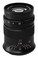 7Artisans 60 mm f/2.8 MKII MILC Macro telephoto lens Black
