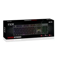 INCA Gaming Tastatur RGBMechanischUSB 1.50m schwarz retail