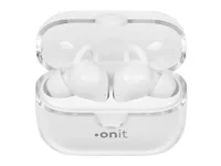 onit True Wireless In-Ear-Kopfhörer Pro Weiss - Detailfarbe: Weiss - Kopfhörer Ausstattung: Geräuschunterdrückung - Anruf-Management - Mikrofon - Ladeschale/Ladebox - Verbindungsmöglichkeiten: Bluetooth - USB Typ-C - Aktive Geräuschunterdrückung: Nein - E