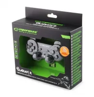 Esperanza EGG108K Gaming Controller Black USB 2.0 Gamepad Analogue / Digital PC, Playstation 3