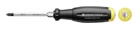 PB Swiss Tools PH-Kreuzschraubenzieher SwissGrip Evo PB 38190.1-80 D S - Schraubenziehertyp: Phillips - Anwendungsbereich: Universal - Werkstatt - Grösse: 1
