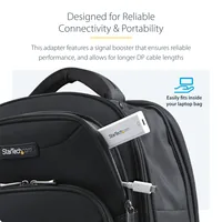 StarTech.com StarTech USB-C to Mini DisplayPort Adapter - 4K 60Hz - White - USB 3.1 Type-C to Mini DP Adapter (CDP2MDP)