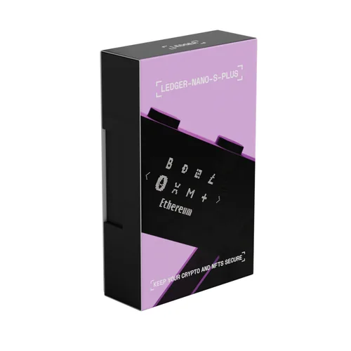 Ledger Nano S Plus Desktop hardware wallet Black