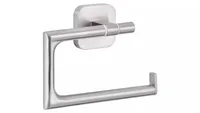 tesa Toilettenpapierhalter Esteetic Silber - Anzahl Rollen: 1 - Befestigung: Kleben - Detailfarbe: Silber - Aufhängevorrichtung: Ja - Detailmaterial: Metall - Grundmaterial: Metall