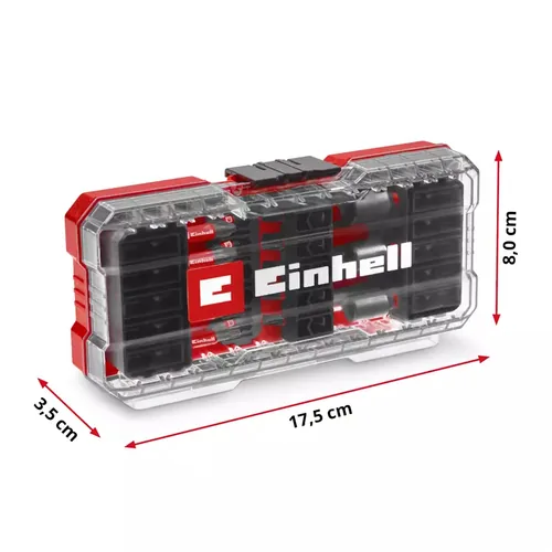 Einhell Bit-Set S-CASE Kassette 28tlg LS - Set: Ja - Bit-Typ: Sechskant - Grösse: Diverse