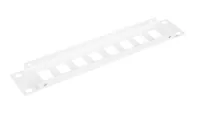 Equip 10 Patchpanel 8xRJ45 Keystone Jacks leer 1U grau