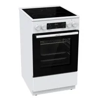 Gorenje GECS5C70WA Freestanding cooker Electric Ceramic hob White