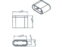 Delock Staubschutz für USB Type-C Stecker 10 Stück schwarz
