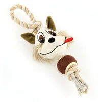 SwissPet Hunde-Spielzeug Crazy-Fox, 40 cm, Beige - Produkttyp: Apportieren - Spielzeug - Activity - Tierart: Hund