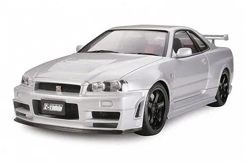 Tamiya Bausatz Nismo R34 GTR Z-Tune 1:24 - Massstab: 1:24 - Level: 4 - Altersempfehlung ab: 14 Jahren - Set: Nein - Fahrzeugtyp: Sportwagen