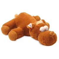 SwissPet Hunde-Spielzeug Hippo, 22 cm, Braun - Produkttyp: Plüsch-/Stofftier - Spielzeug - Tierart: Hund