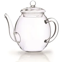 Creano Tee-Set Erblühtee 0.5 l, Transparent - Material: Borosilikatglas - Detailfarbe: Transparent - Filtertyp: Ohne - Fassungsvermögen: 0.5 l - Kompatible Kochfelder: Manuell - nicht für Kochfelder