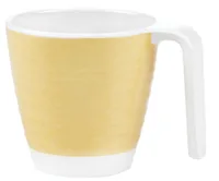 KOOR F00760 tableware set 16 pc(s) Melamine White, Yellow