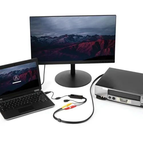 StarTech.com USB Video Capture Adapter Cable, S-Video/Composite to USB 2.0 SD Video Capture Device Cable, TWAIN Support, Analog to Digital Converter for Media Storage, For Windows Only - SD Video Capture Cable (SVID2USB232)