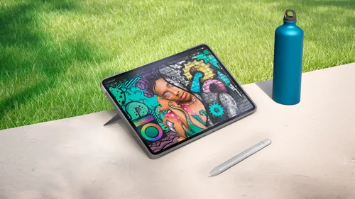 Logitech Combo Touch iPad Air 11 (M2/2024)/iPad Air 11 (M3/2025) - Verbindungsmöglichkeiten: Smart Connector - Tastaturlayout: QWERTZ (CH) - Kompatible Hersteller: Apple - Bildschirmdiagonale: 11  - Detailfarbe: Grau - Tablet Kompatibilität: iPad Air 11 (