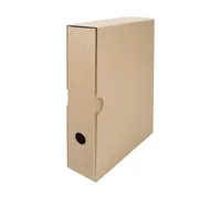BIELLA Schuber Ordner 7cm 11440010U Standard, braun 5 Stück