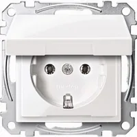 Merten MEG2311-0319 socket-outlet CEE 7/3 White