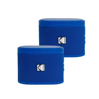 Kodak SoundBrix Wireless Stack Speaker (Backstage Blue), 2PCS